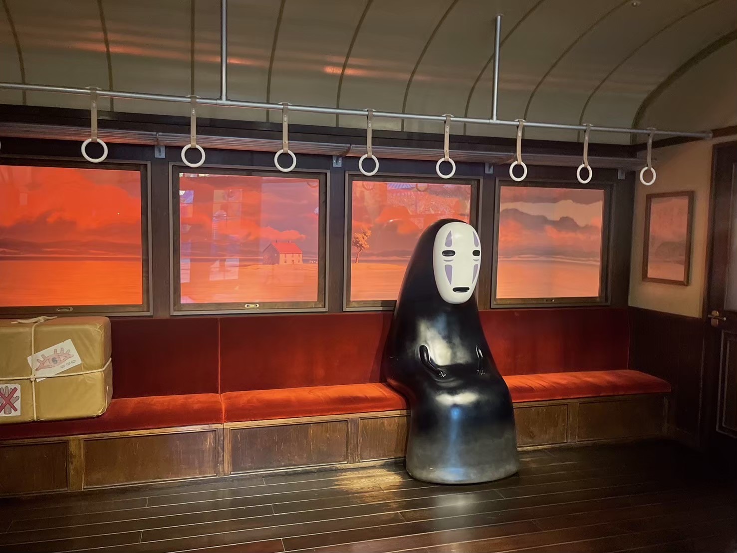 The famous No-Face photo spot at Ghibli Park—undoubtedly the most iconic photo op.