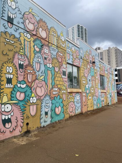 ホノルル ダウンタウン ストリートアート ローカル散策